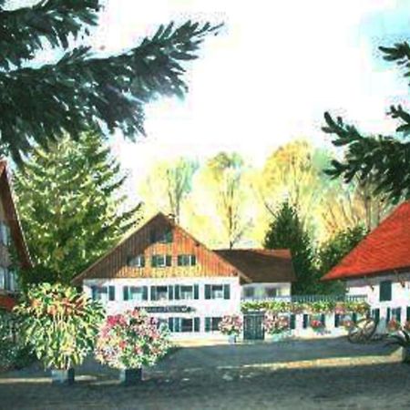 Hotel-Restaurant Untere Mühle Schwabmuhlhausen Exterior foto